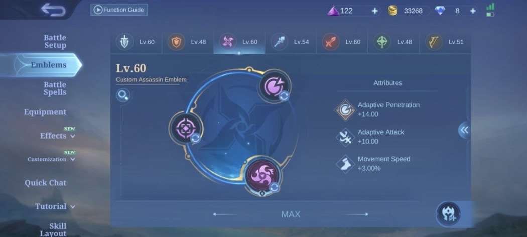 продажа аккаунта к игре Mobile Legends