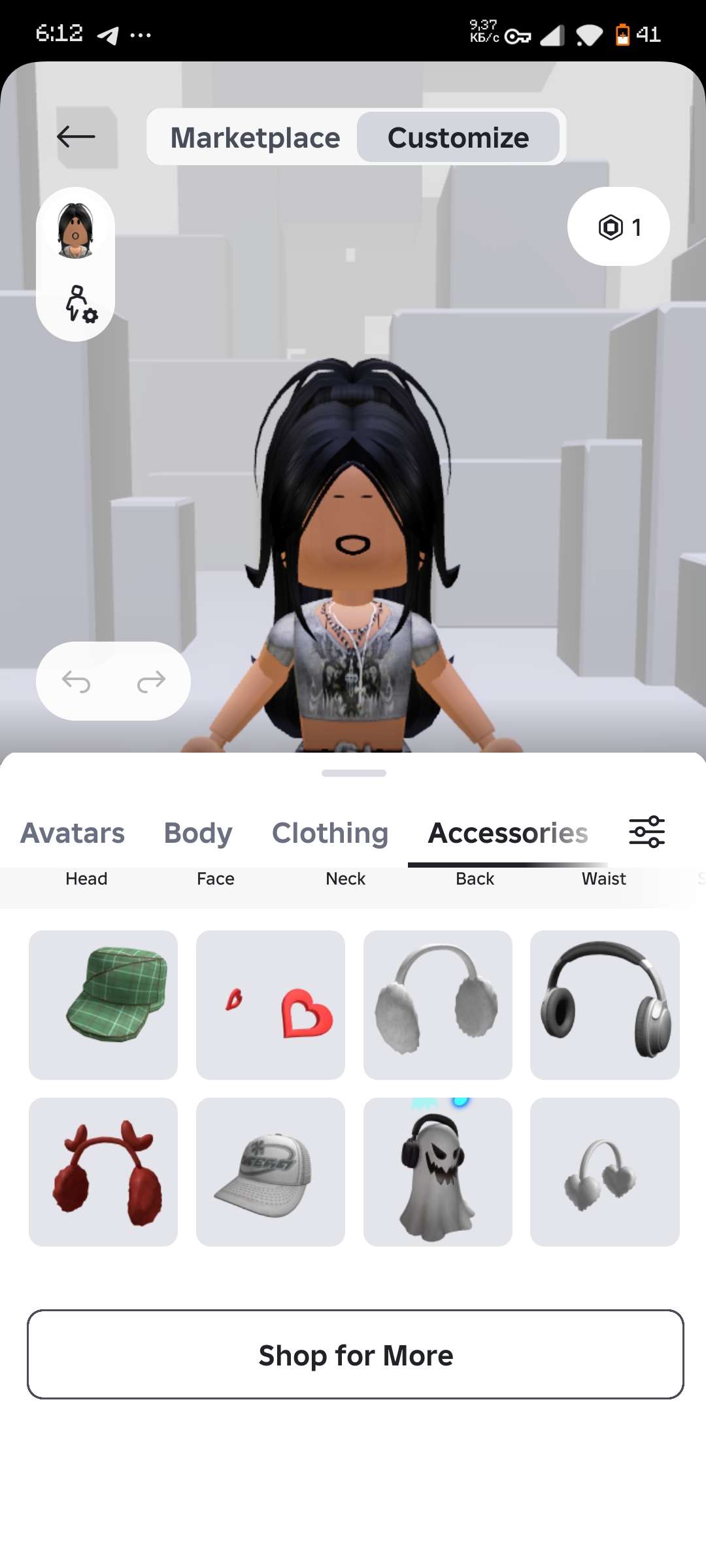 продажа аккаунта к игре Roblox