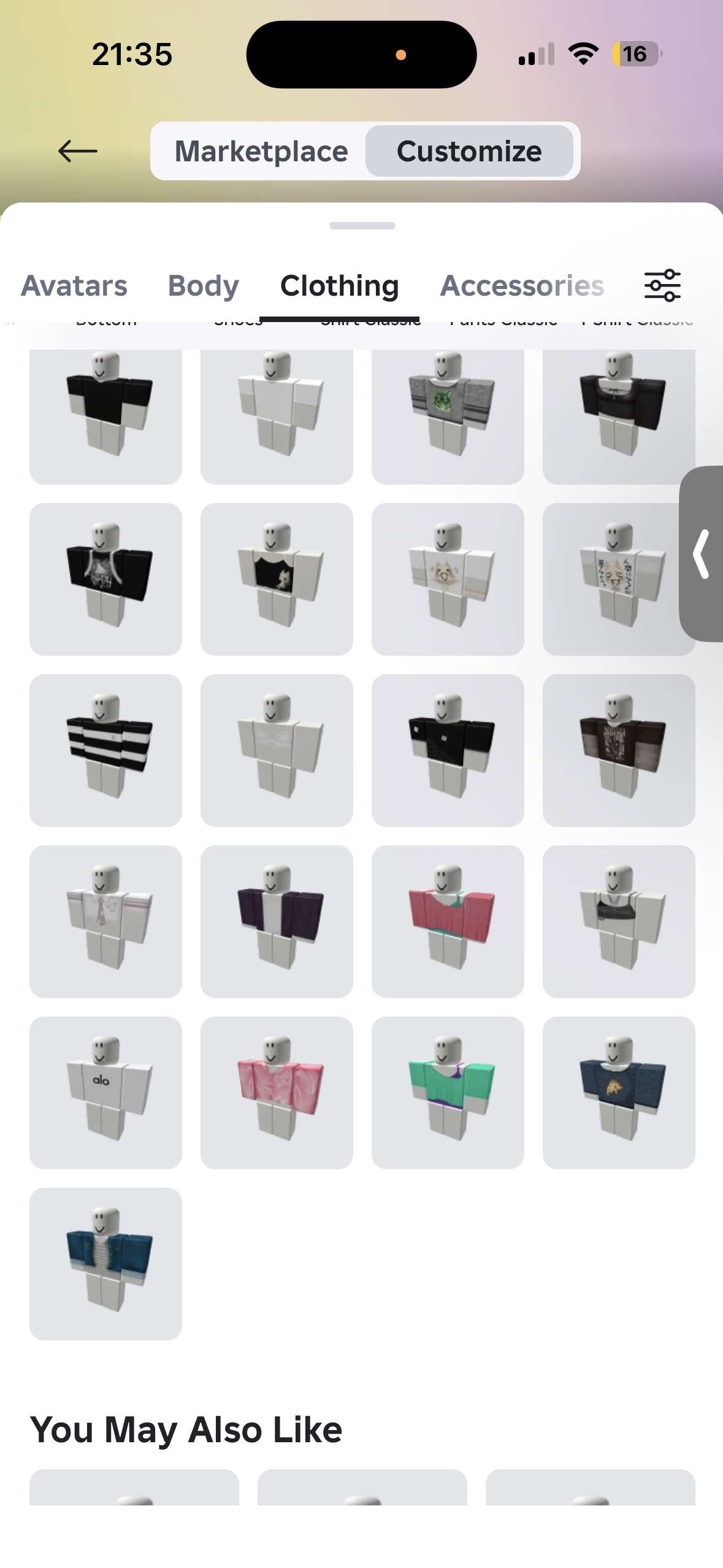 продажа аккаунта к игре Roblox