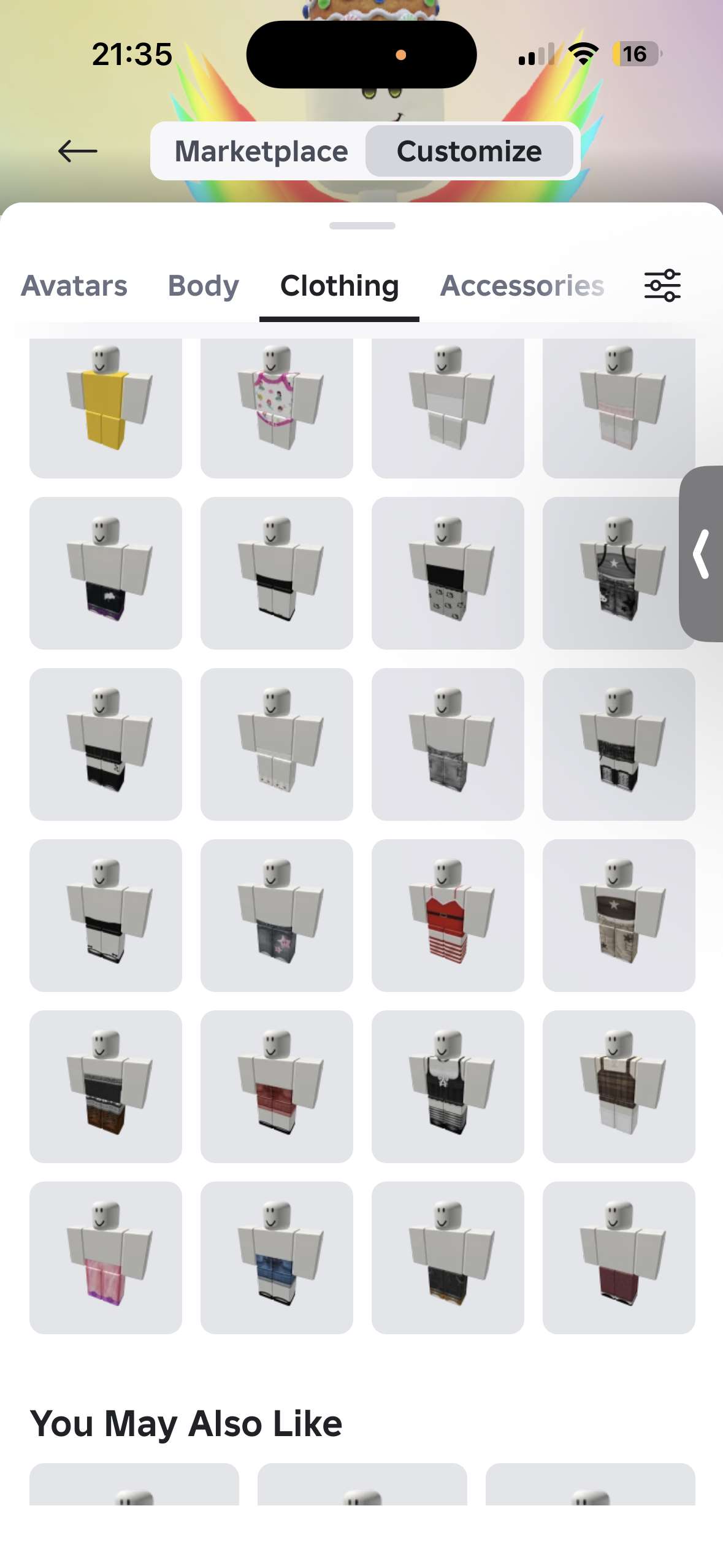 продажа аккаунта к игре Roblox