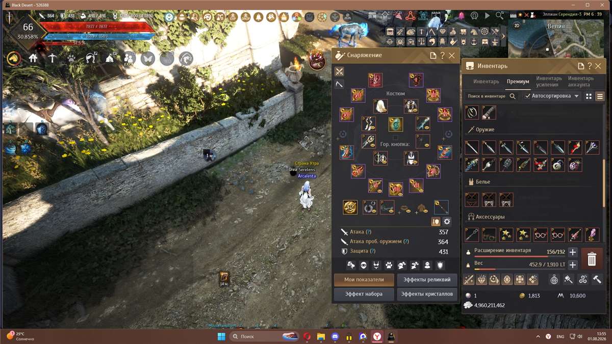 продажа аккаунта к игре Black Desert