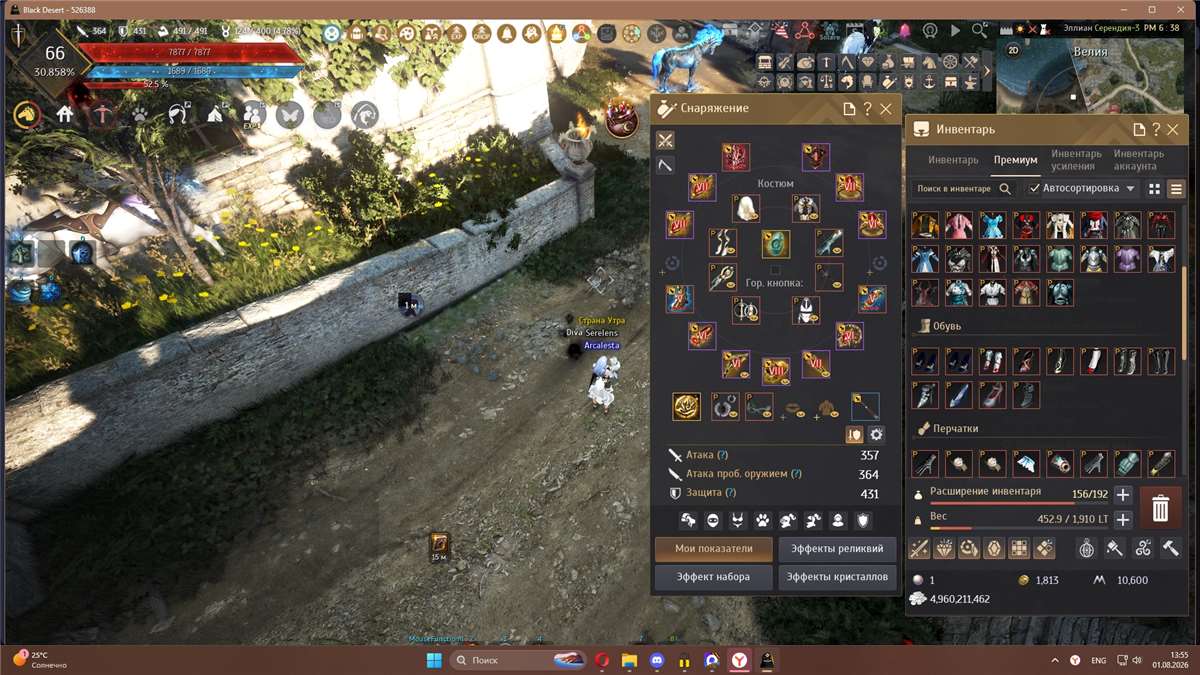 продажа аккаунта к игре Black Desert