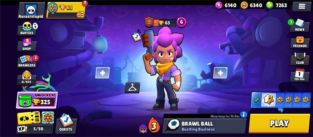 продажа аккаунта к игре Brawl Stars