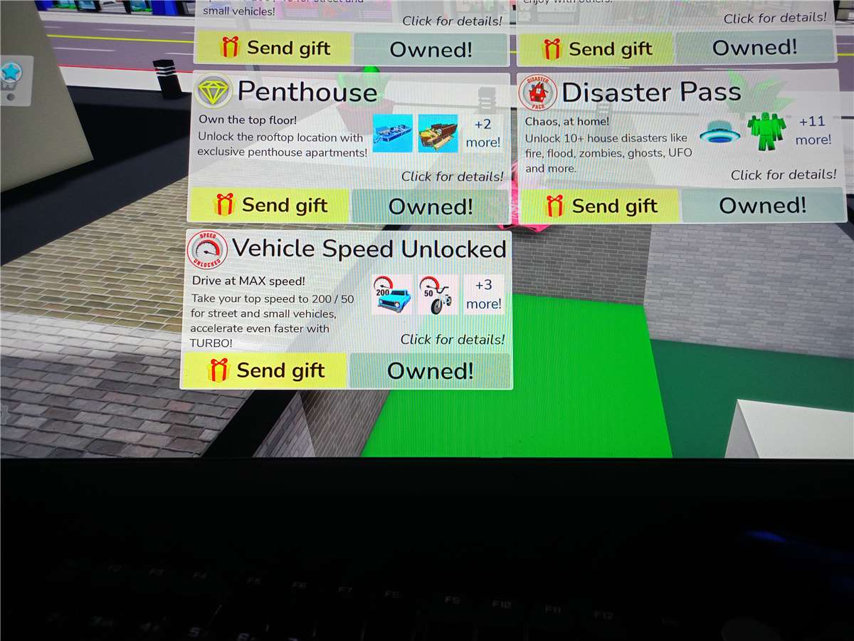 продажа аккаунта к игре Roblox