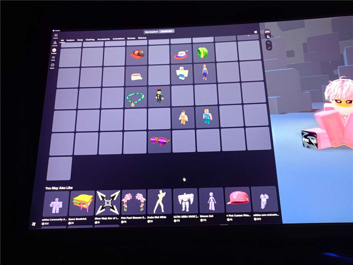 продажа аккаунта к игре Roblox