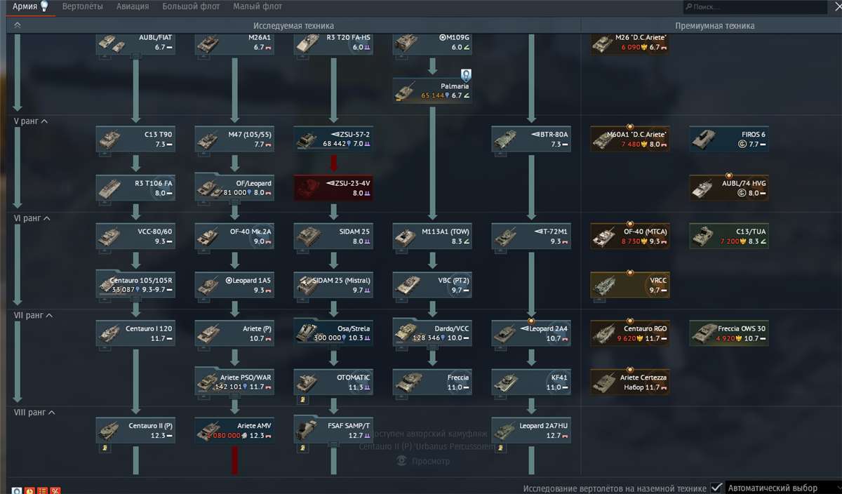 продажа аккаунта к игре War Thunder