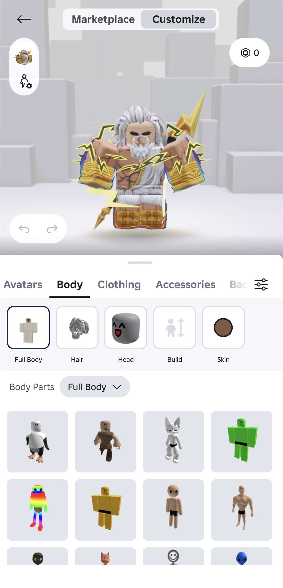 продажа аккаунта к игре Roblox