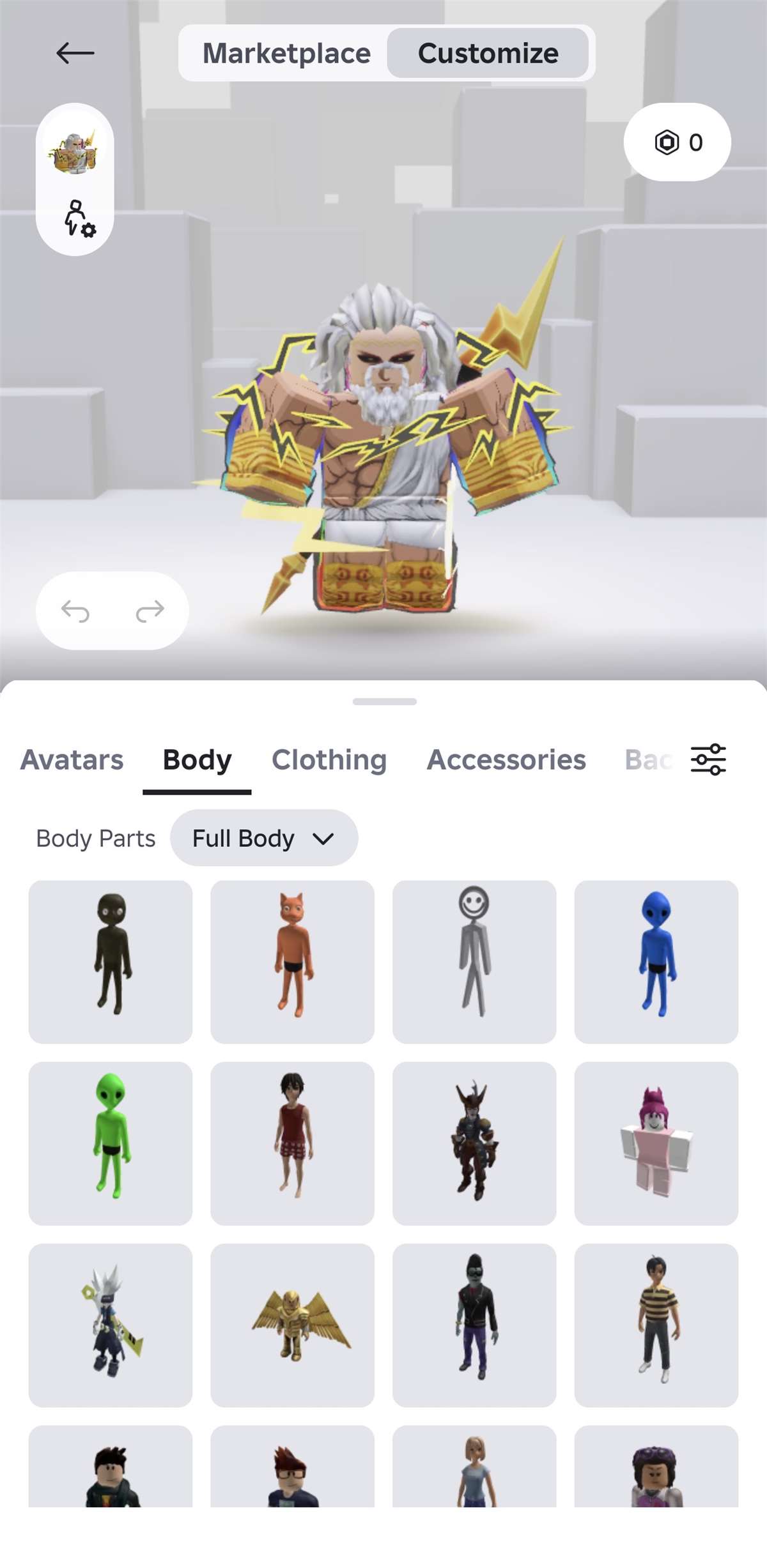 продажа аккаунта к игре Roblox