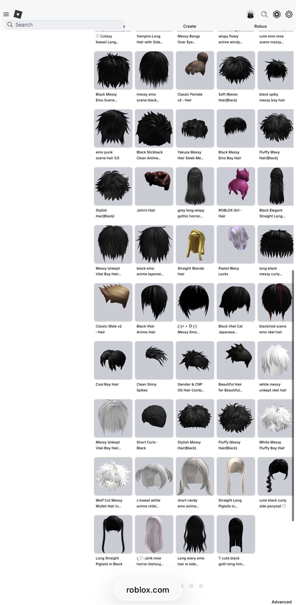 продажа аккаунта к игре Roblox