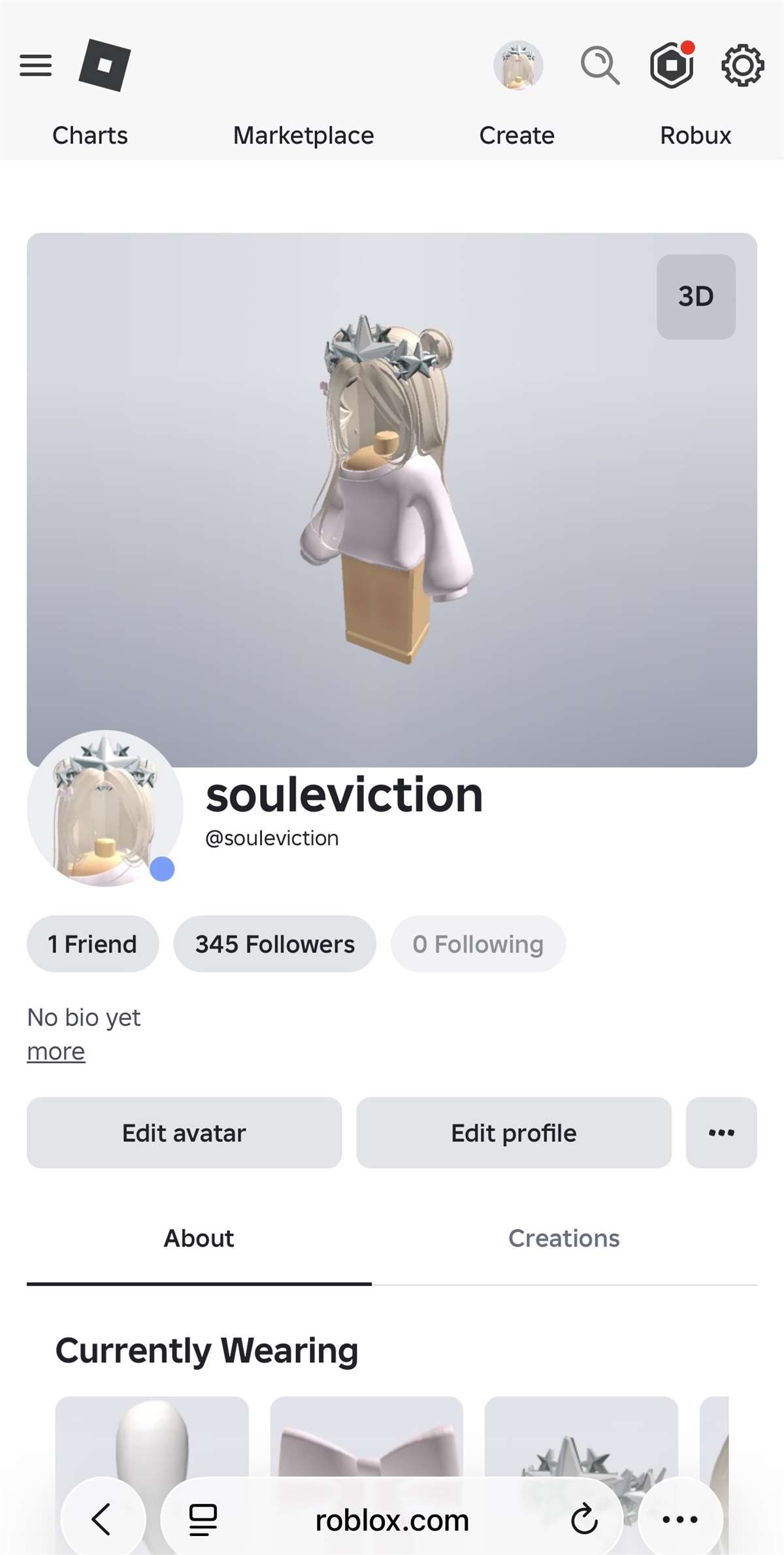 продажа аккаунта к игре Roblox