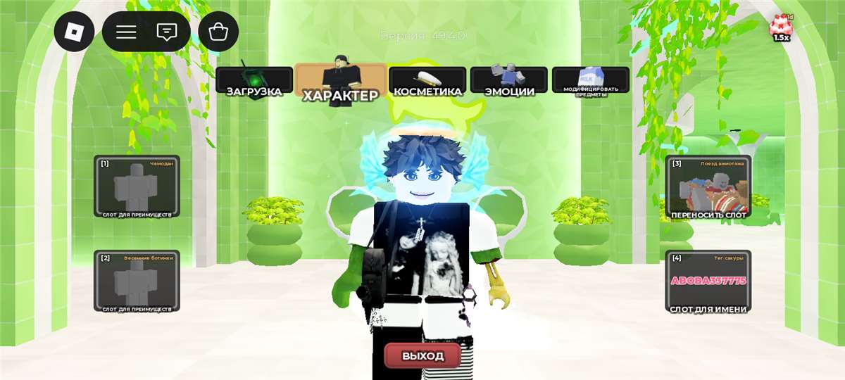 продажа аккаунта к игре Roblox