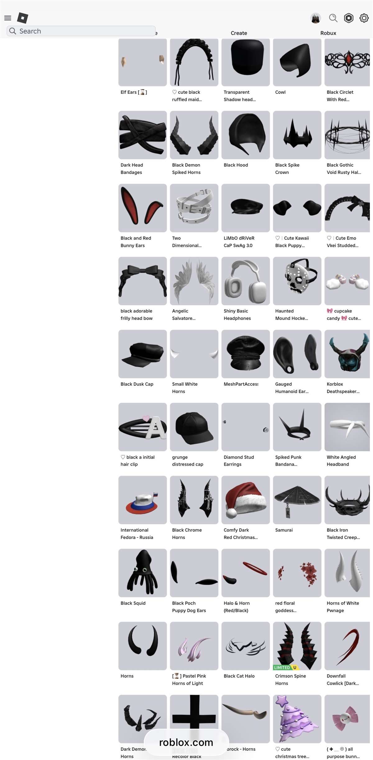 продажа аккаунта к игре Roblox