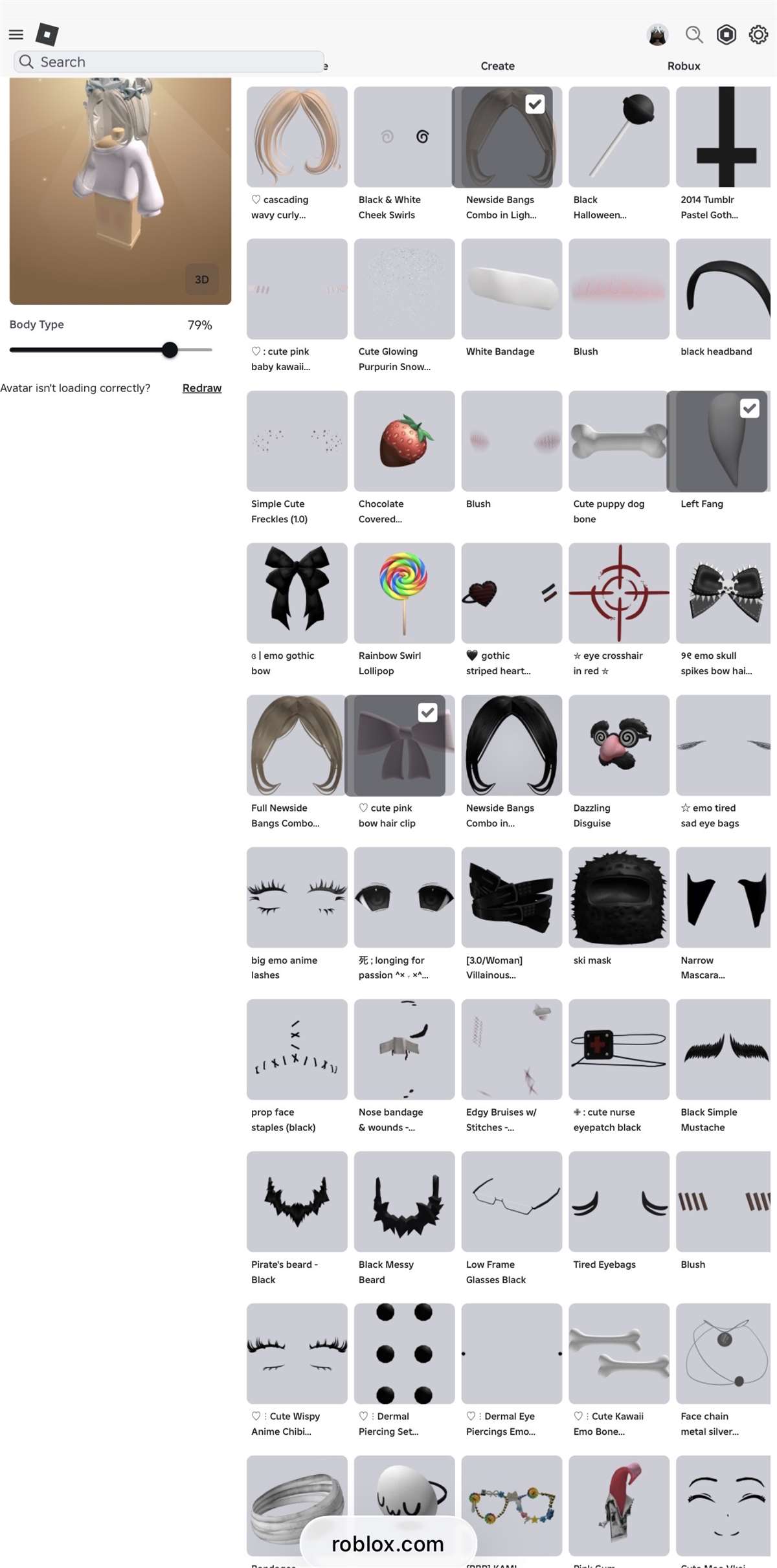 продажа аккаунта к игре Roblox