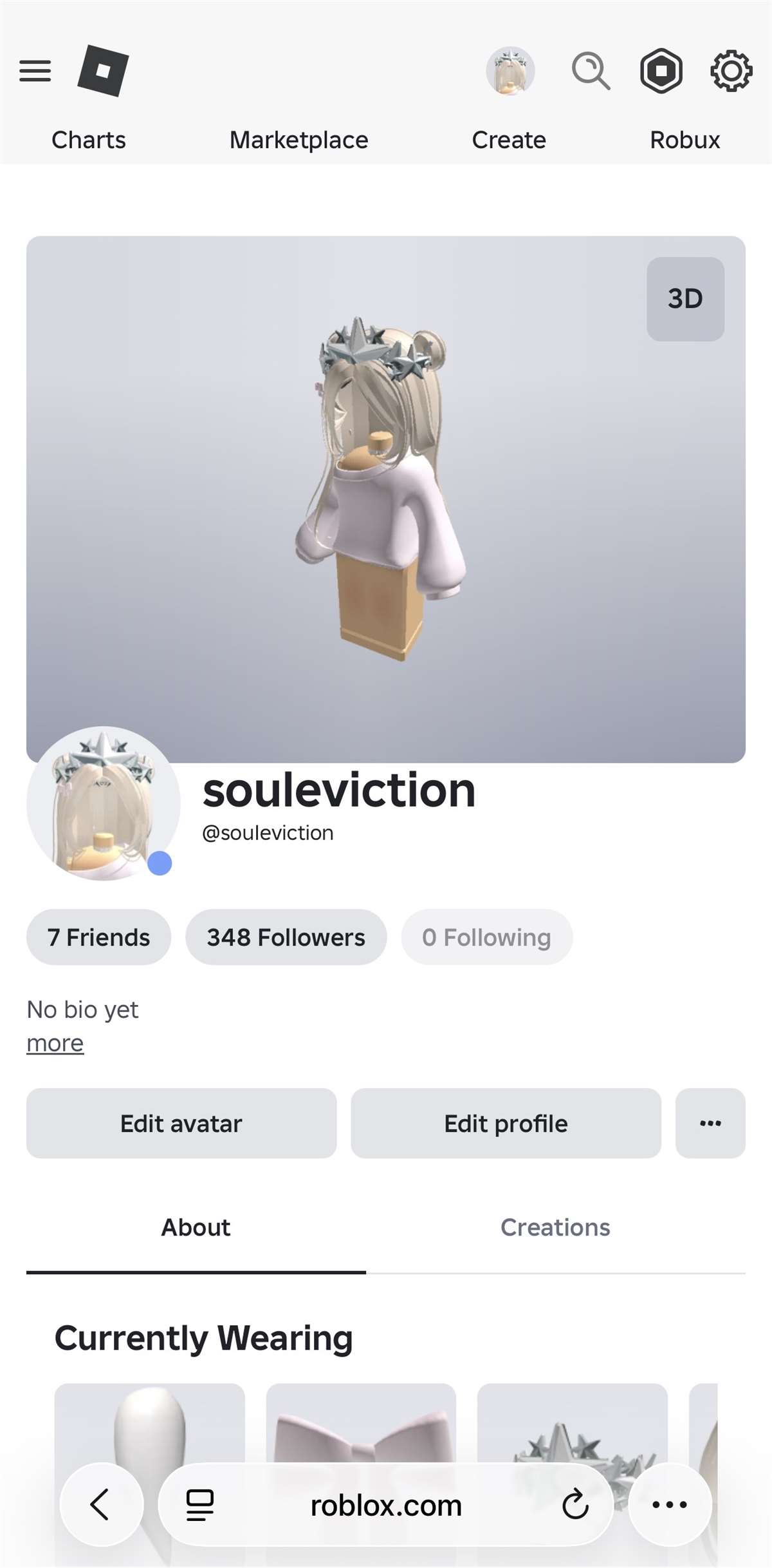 продажа аккаунта к игре Roblox