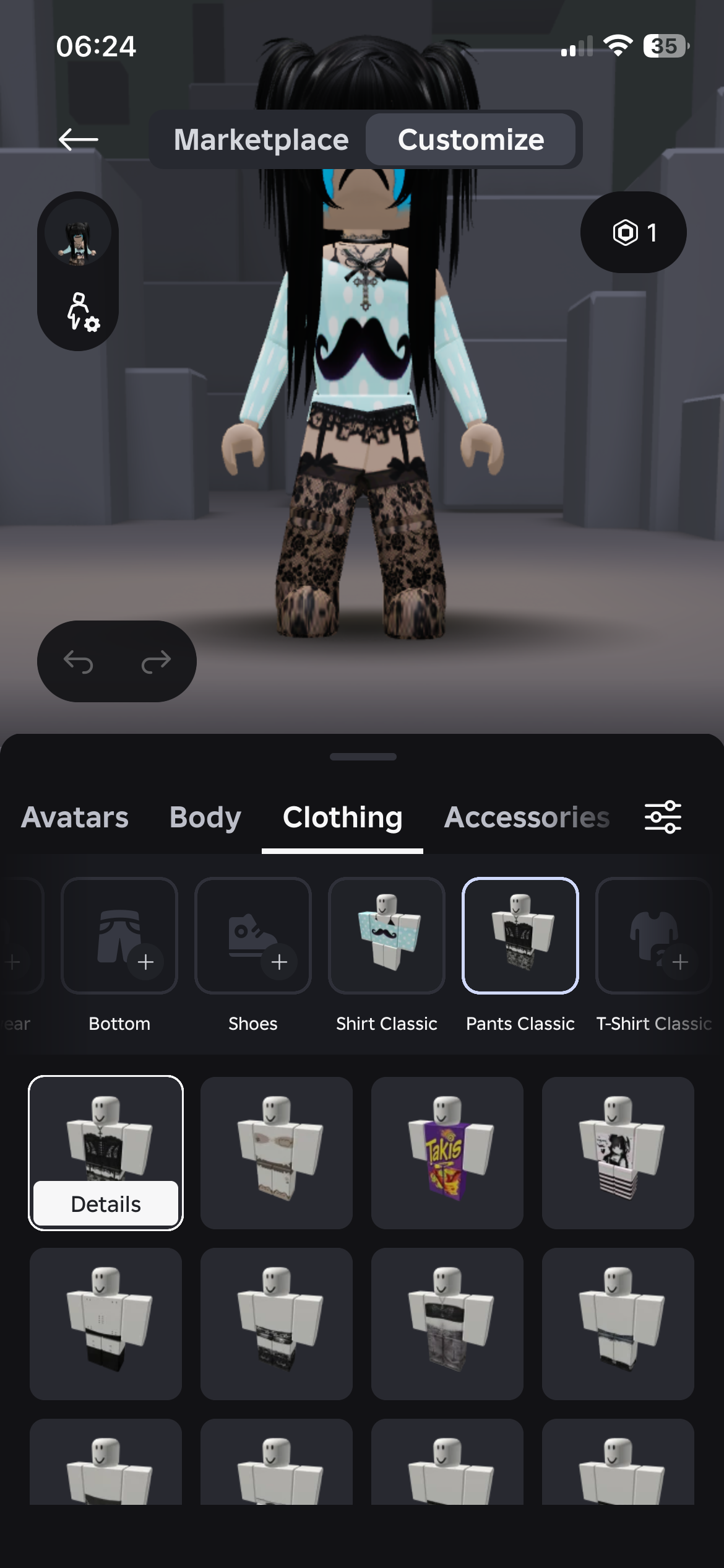 продажа аккаунта к игре Roblox