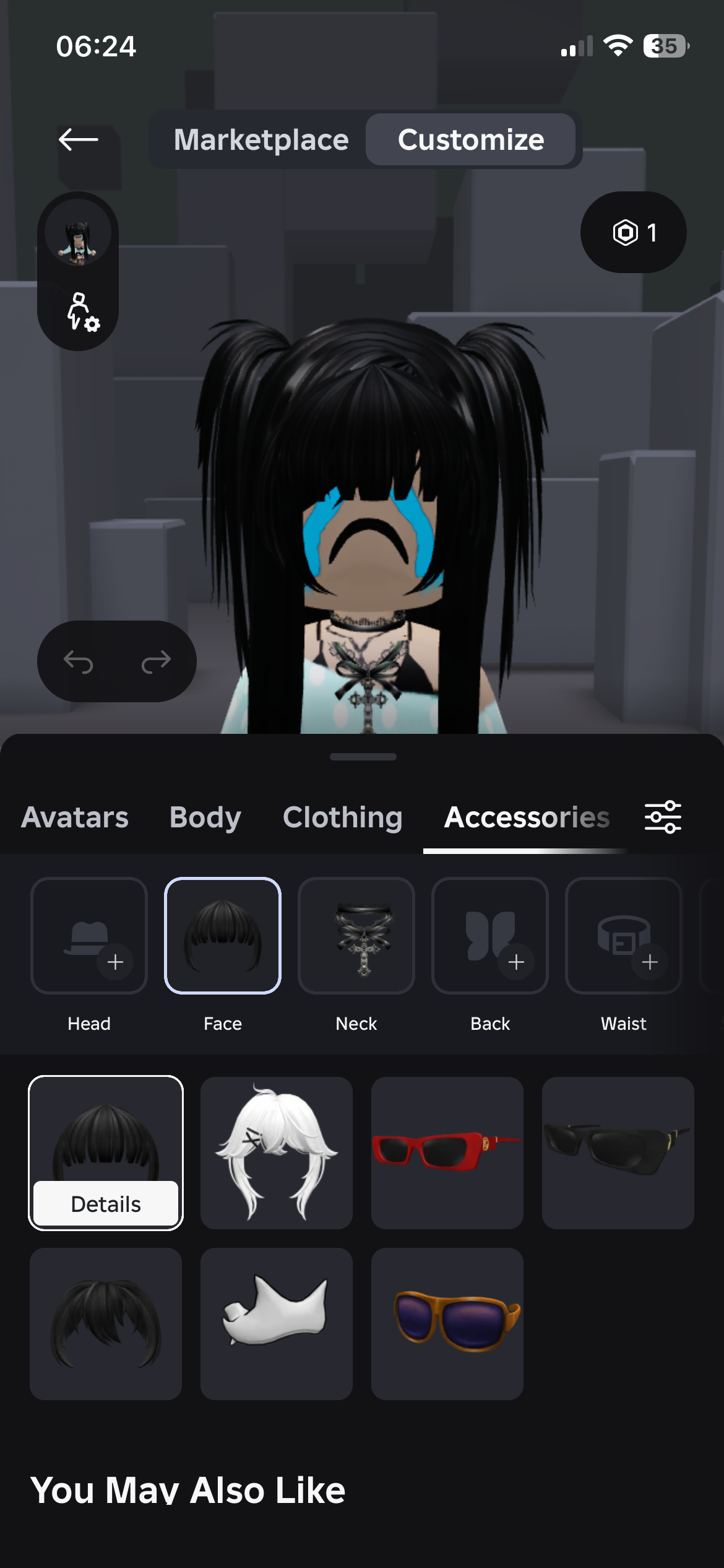 продажа аккаунта к игре Roblox