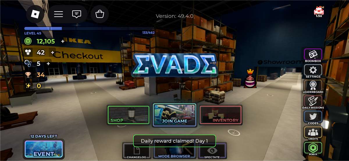 продажа аккаунта к игре Roblox