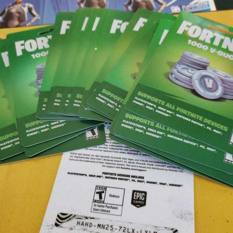 продажа предметов, вещей Продаю вбаксы - V-Bucks в Fortnite