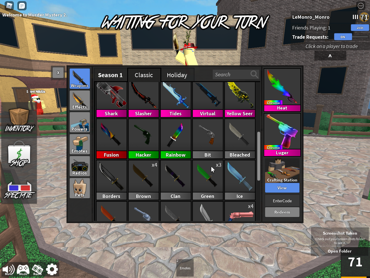 продажа предметов, вещей продажа ножей mm2 - Предметы, вещи в Roblox