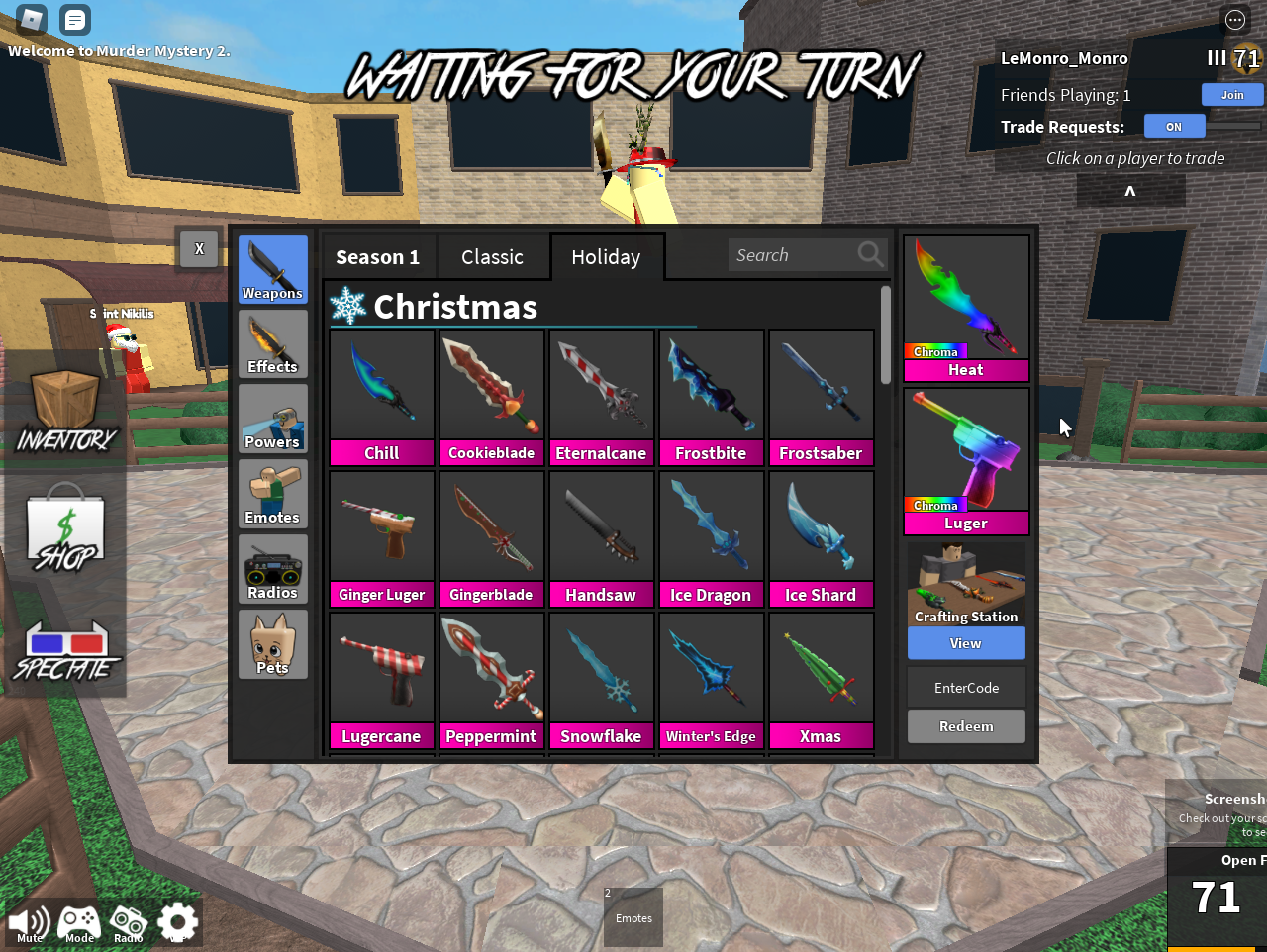 продажа предметов, вещей продажа ножей mm2 - Предметы, вещи в Roblox