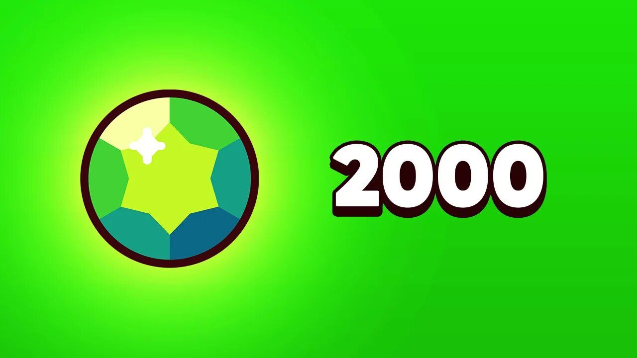 продажа предметов, вещей 2000 ГЕМОВ BRAWL STARSСо ВХОДОМБЫСТРО  - Гемы в Brawl Stars