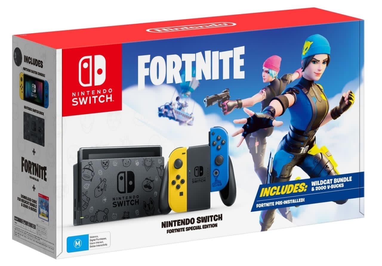 продажа предметов, вещей wildcat bundle nintendo код - Коды, Скины в Fortnite