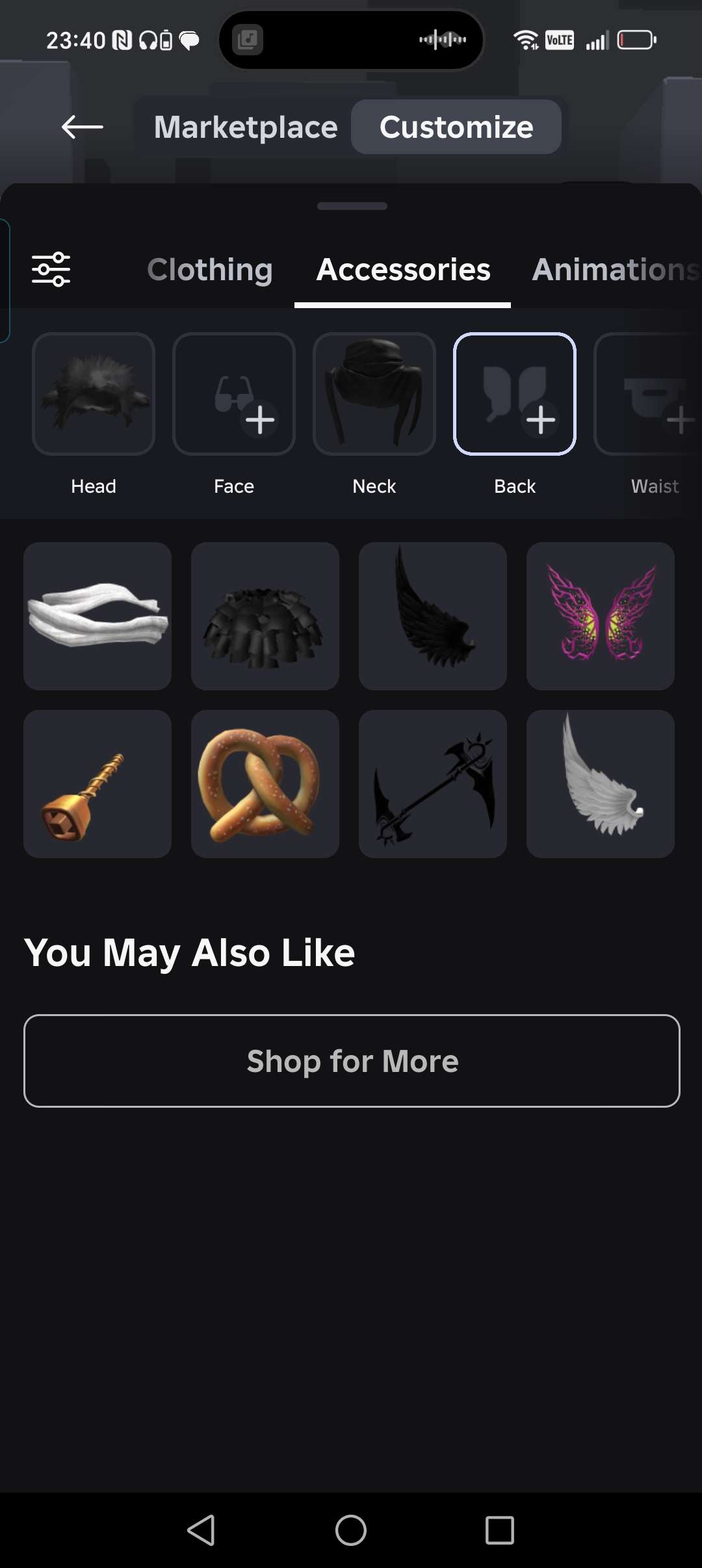 продажа предметов, вещей На моём аккаунте много вещей
Также есть прокачка в таких играх как blade ball(оружие за рб), combat warriors(369лвл), Evade 149лвл. Это больше девчачий аккаунт, но имеют... - Предметы, вещи в Roblox