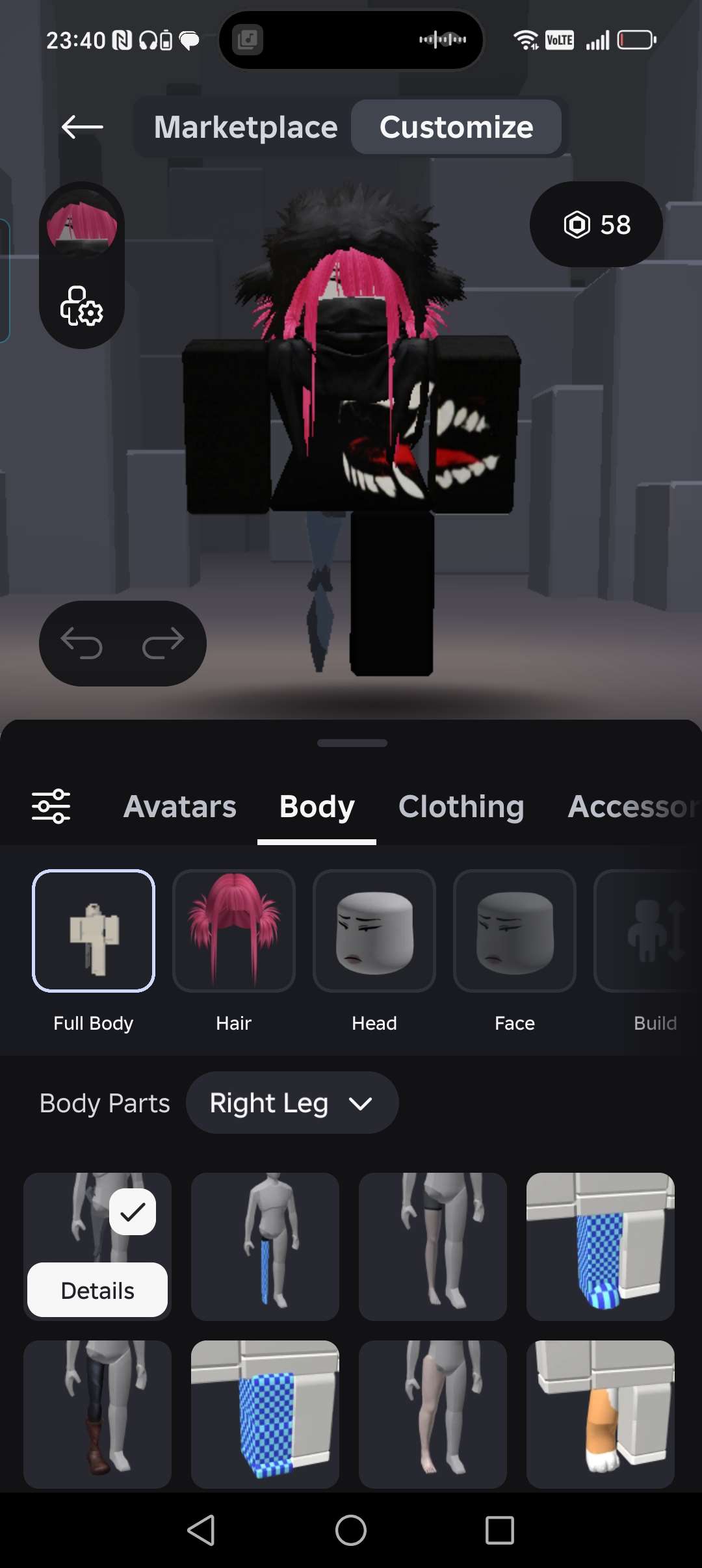 продажа предметов, вещей На моём аккаунте много вещей
Также есть прокачка в таких играх как blade ball(оружие за рб), combat warriors(369лвл), Evade 149лвл. Это больше девчачий аккаунт, но имеют... - Предметы, вещи в Roblox