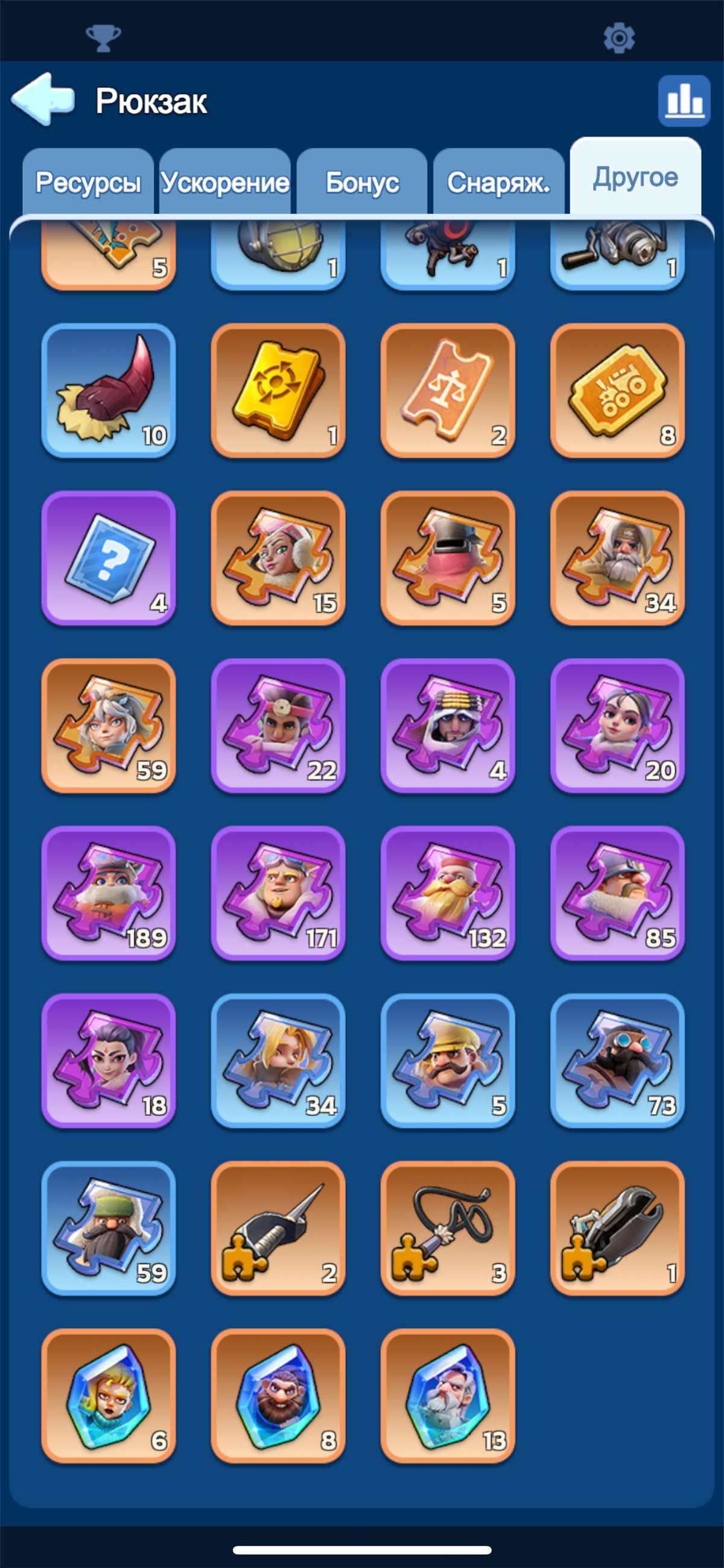 продажа предметов, вещей 60М силы государства 3456 VIP 7 - Прочее в Whiteout Survival