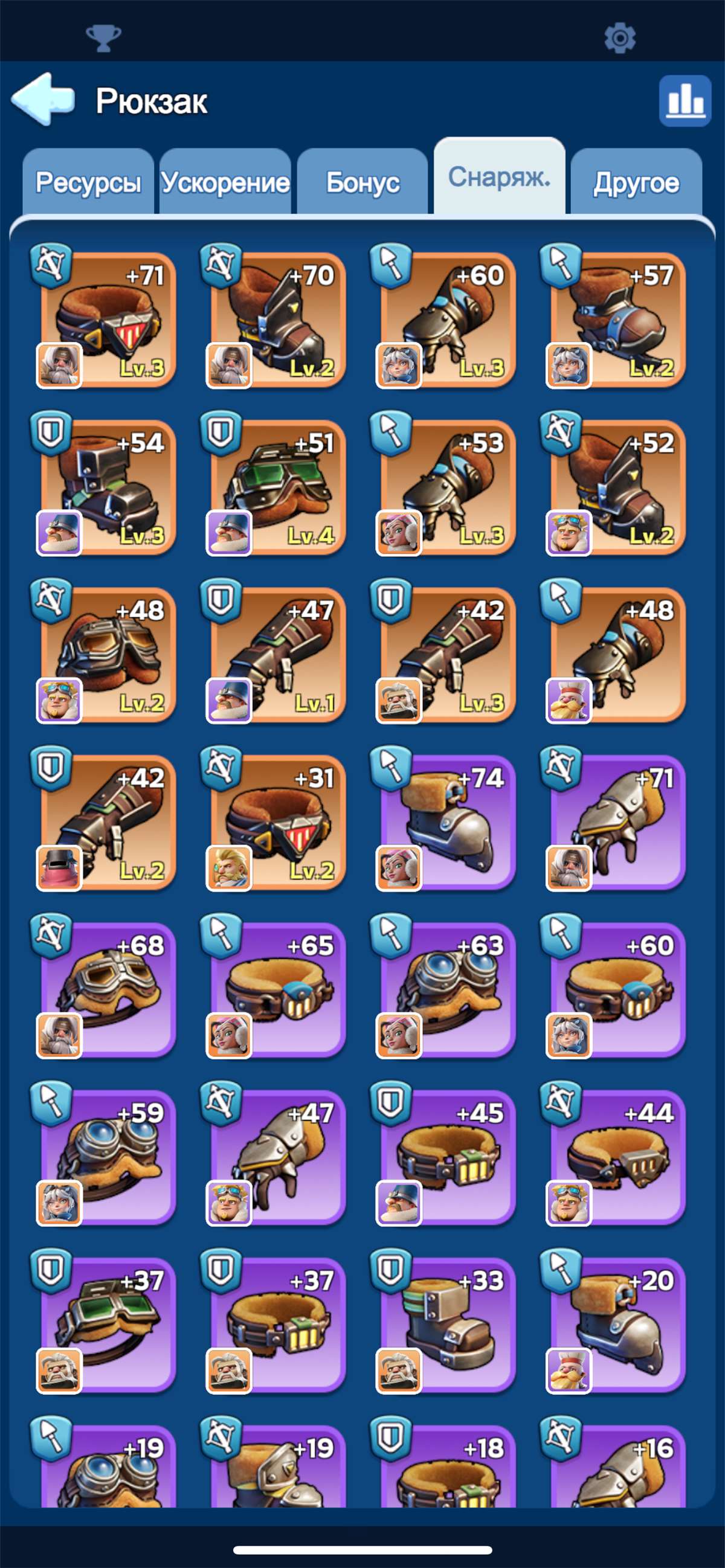 продажа предметов, вещей 60М силы государства 3456 VIP 7 - Прочее в Whiteout Survival