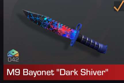 продажа предметов, вещей m9 dark shiver продаю быстрым, деньги нужны срочно, комиссия на вас - Скины в Standoff 2