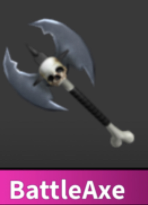 продажа предметов, вещей Battle axe - годли нож мм2 - Предметы, вещи в Roblox