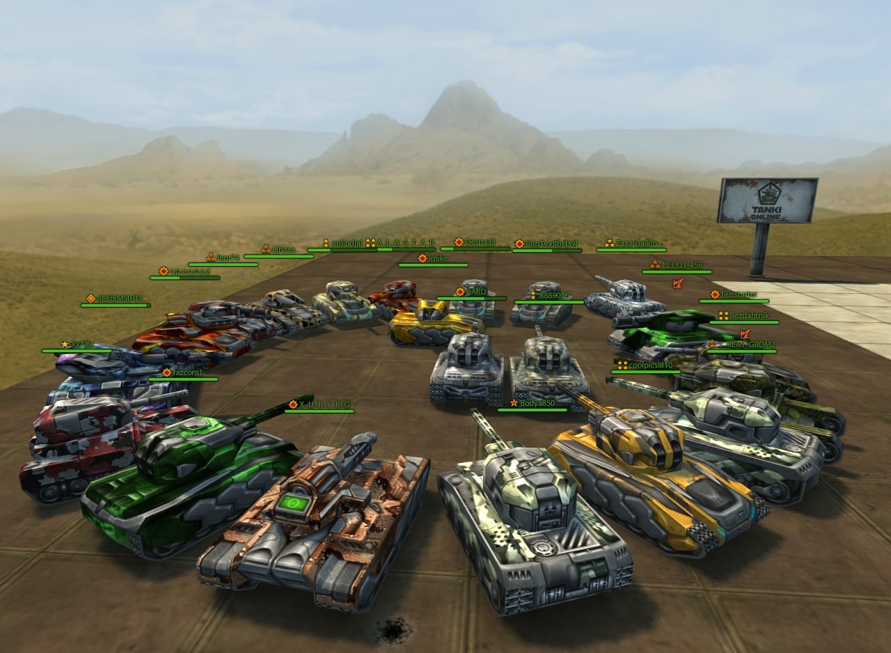 Краткий обзор игры Танки Онлайн - картинки