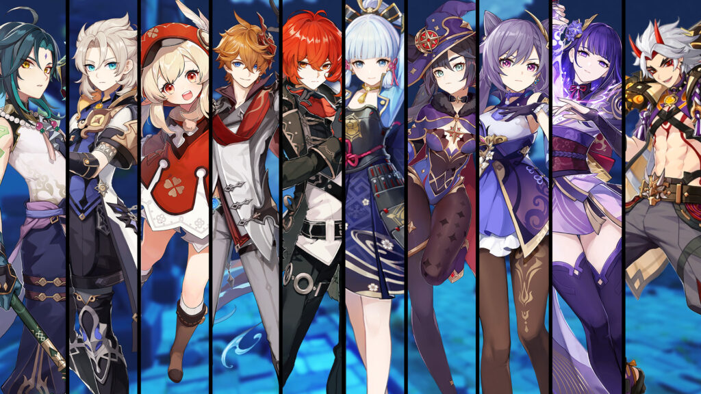 S-ранг персонажей Геншин