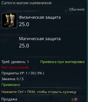 Icarus. Гайд по начальной экипировки для всех классов - картинки