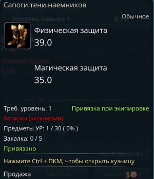 Icarus. Гайд по начальной экипировки для всех классов - картинки
